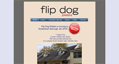 Desktop Screenshot of flipdogpilates.com